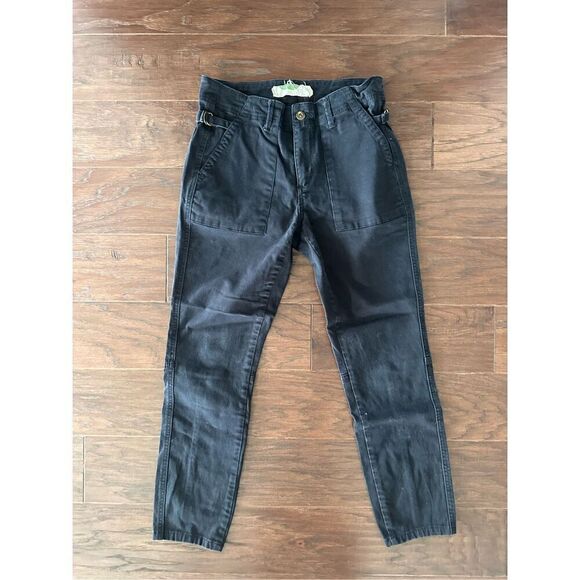 Anthropologie Denim - Anthropologie Black Utility Jeans size 28